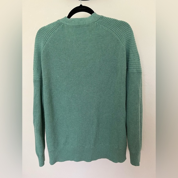 J. Crew V-neck Cotton-Blend Cardigan Sweater - Picture 3 of 6